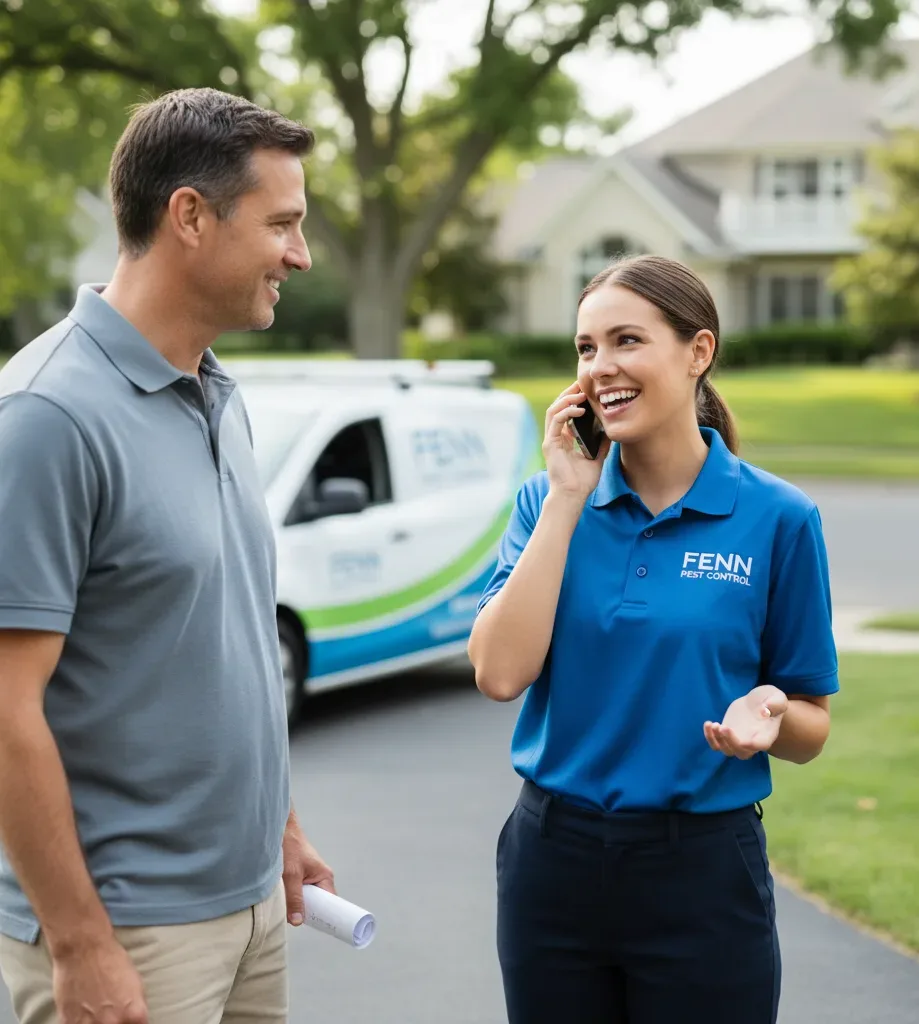 Fenn Pest Control customer support in Valley Falls